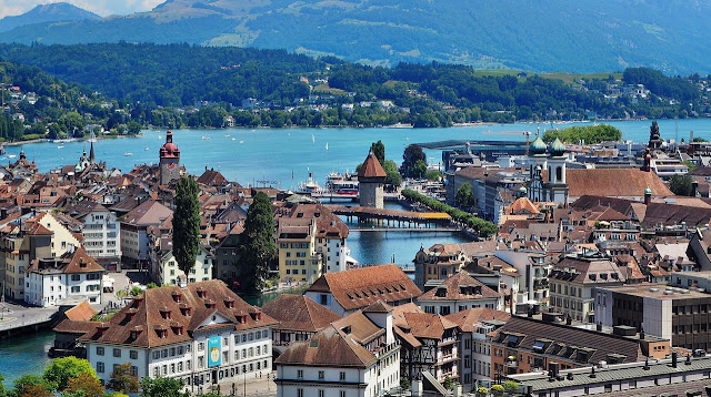 Lucerne Switzerland, Beautiful City Among The Rivers