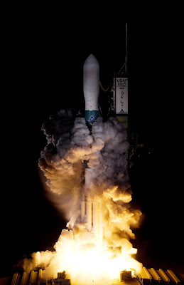 the photo of a rocket