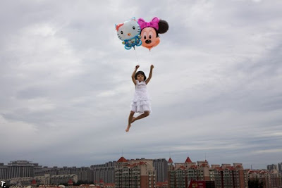 Floating People that is Not Photoshopped