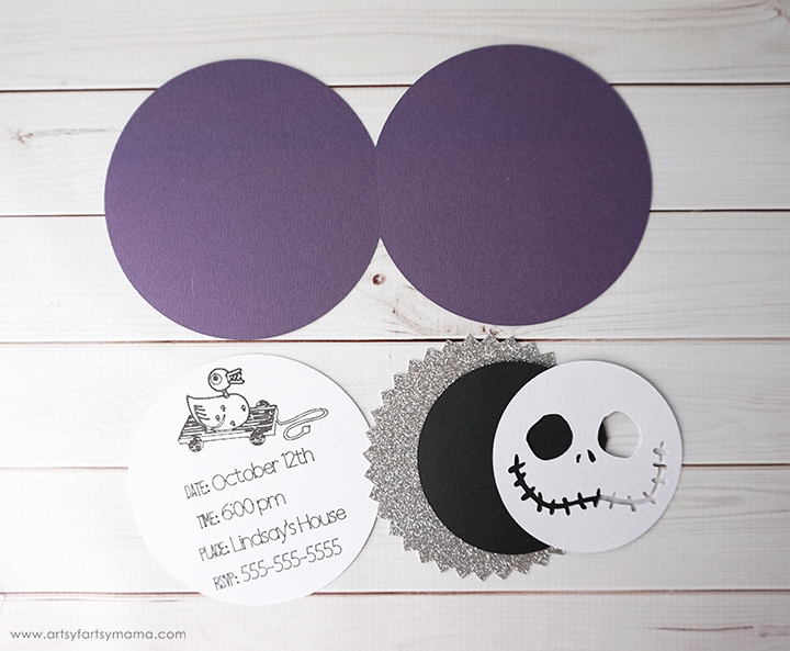 Nightmare Before Christmas Party Invitation