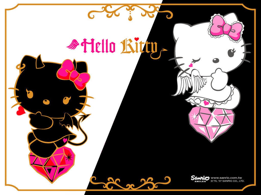 KUMPULAN GAMBAR WALLPAPER HELLO KITTY  Gambar Lucu Hello Kitty Wallpaper HD  Animasi Bergerak 