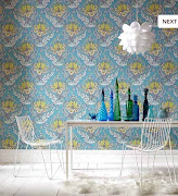 This floral wallpaper brings vitality and liveliness to this minimalistic . (floral)