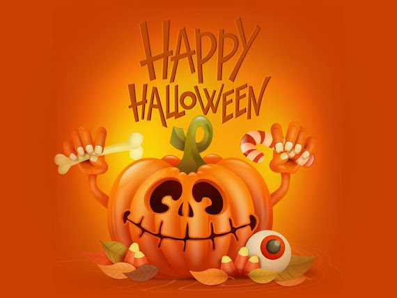 Happy Halloween besplatne pozadine za desktop 1024x768 free download slike ecards čestitke Noć vještica bundeva