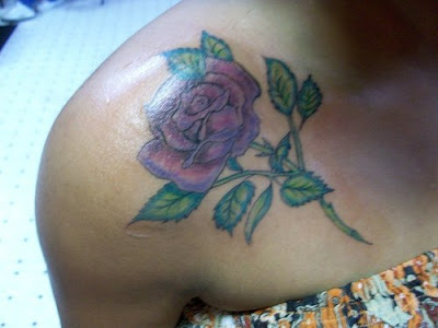 Japanese Rose Tattoo