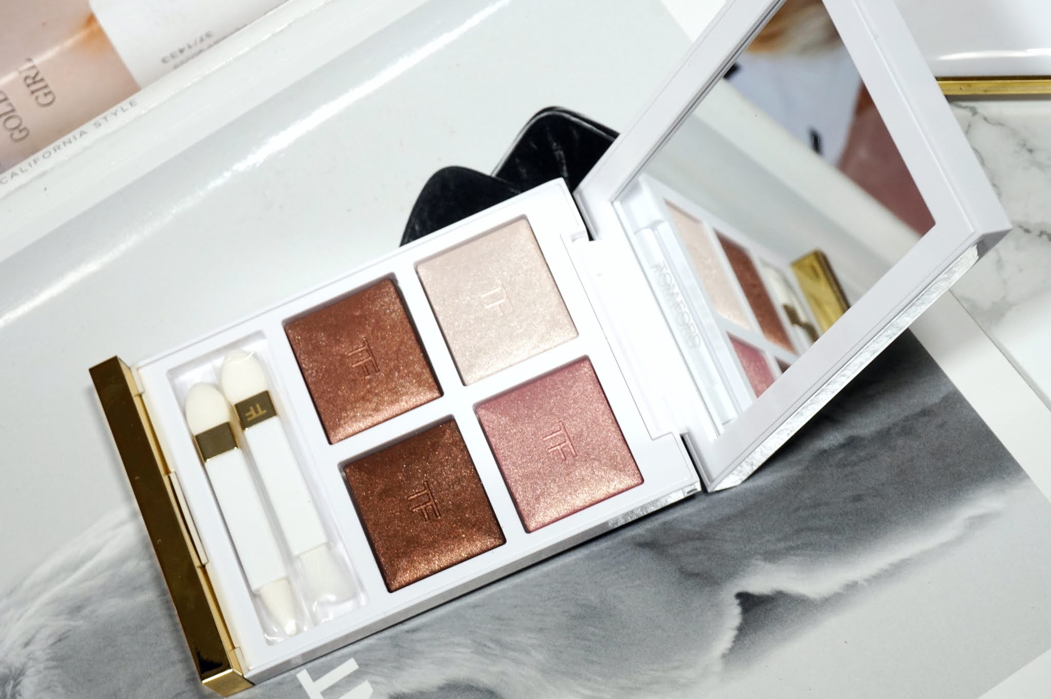 Tom Ford Soleil Neige First Frost Eye Color Quad Review and Swatches