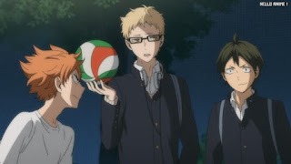 ハイキュー!! アニメ 第1期3話 月島蛍 山口忠 | HAIKYU!! Episode 3