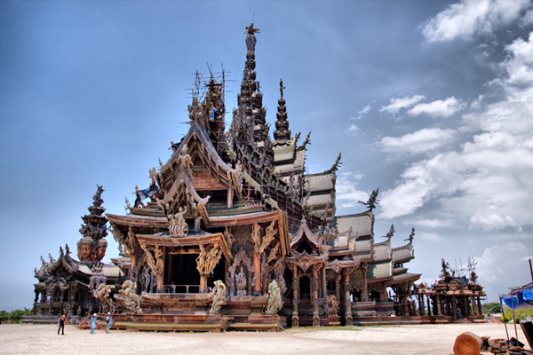 Lâu đài gỗ he Sanctuary of The Truth - Pattaya - Thái Lan