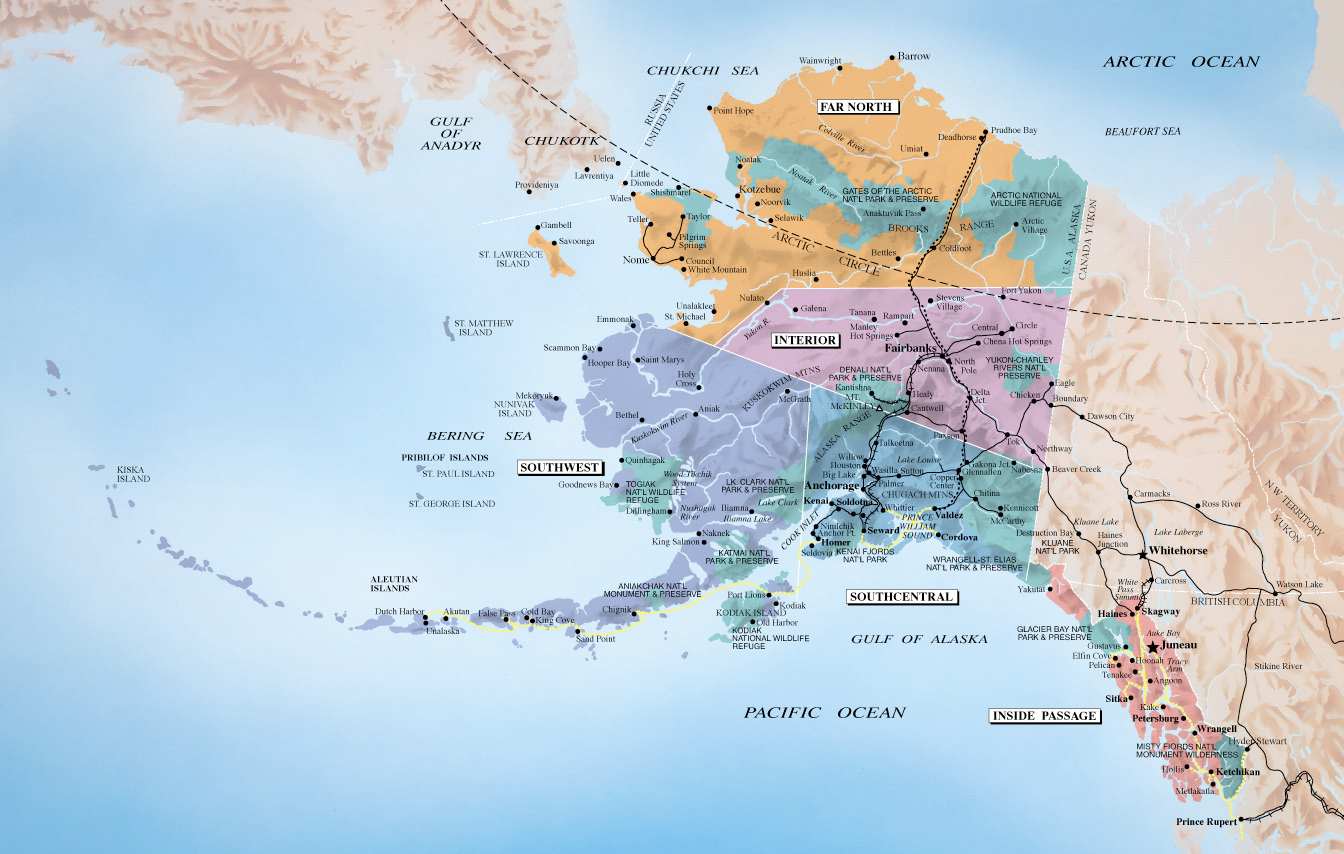 Alaska Map