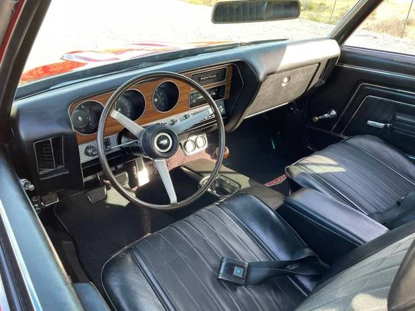 Interior, 1970 Pontiac GTO
