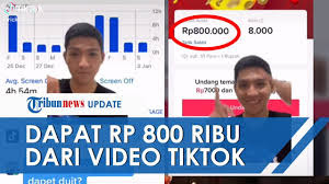 Bukan Penipuan Tiktok Memang Menghasilkan Uang, Begini Caranya