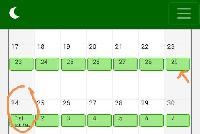 Ministry of science calendar says eid on 24th may 2020