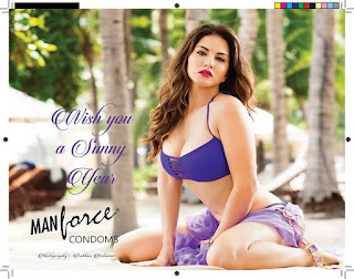 Sunny Leone manforce condoms Calendar