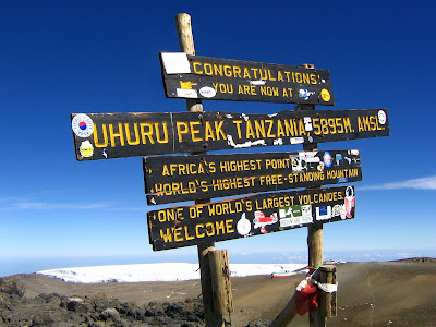 (Tanzania) – Kilimanjaro - Uhuru Peak