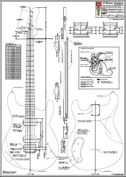 Electric Guitar Plans