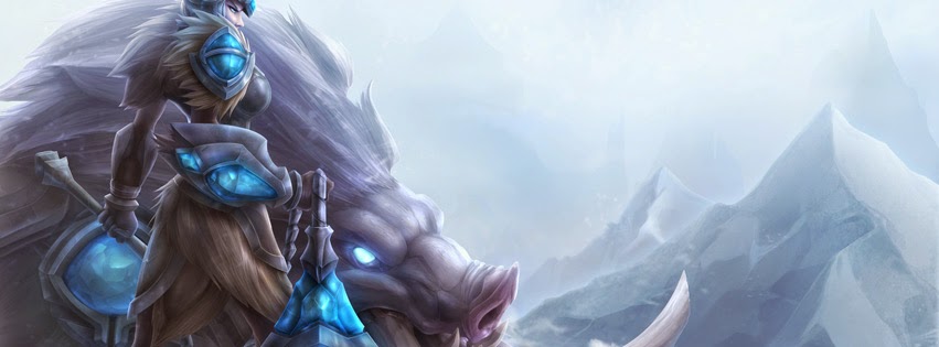 Sejuani League of Legends Facebook Cover PHotos