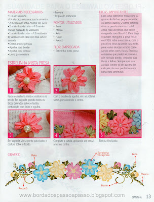 TOALHA COM FLORES DE SINHANINHA COLORIDAS