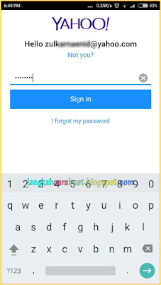 Cara Setting Email Yahoo Di Android
