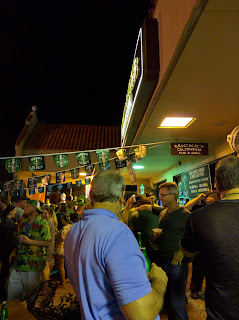 St Patrick's night crowd at Mickey Quinn's