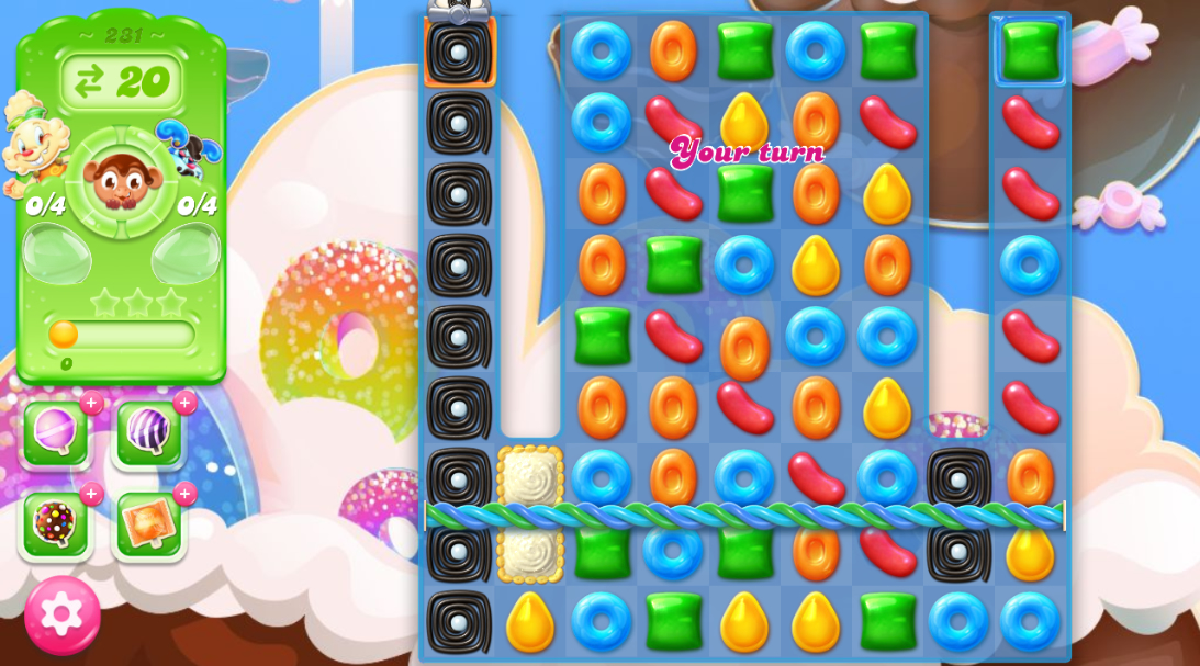 Candy Crush Jelly Saga 231