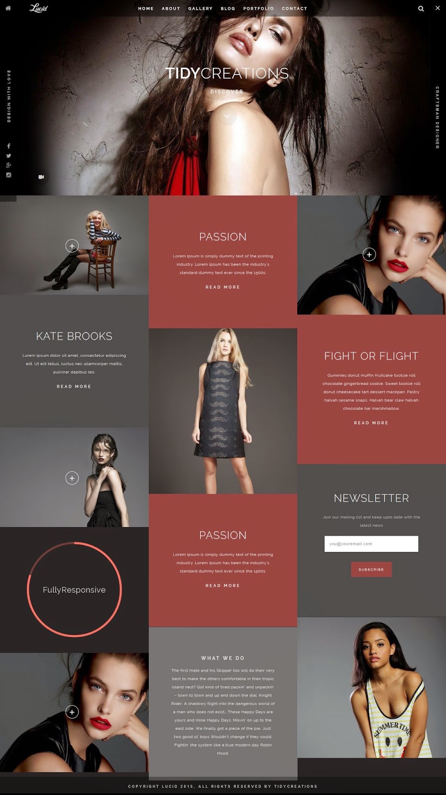 Creative Portfolio WordPress Theme 2015