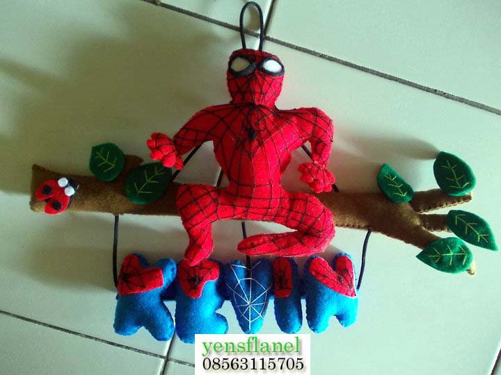 Kerajinan Tangan Flanel Felt HandCraft Gantungan  Nama  