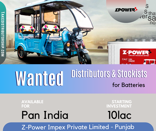 Z-Power Batteries Distributorship