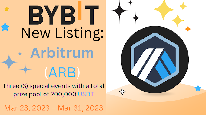 Arbitrum (ARB) three (3) special events with a total prize pool of 200,000 USDT have been added to the Bybit Exchange