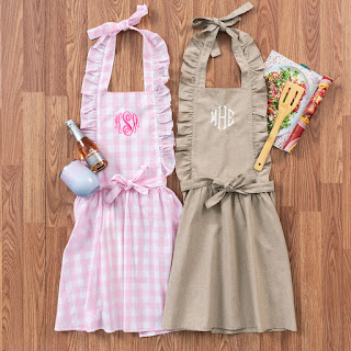 Monogrammed Apron