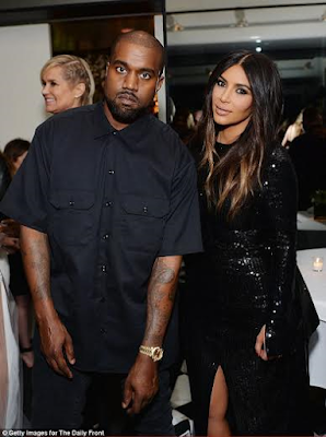 Photos: Kim & Kanye West stun in black as they attend LA Fashion awards after party