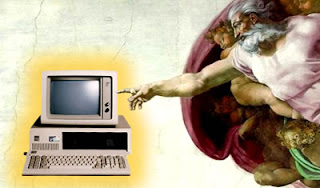 la storia di Dio e il PC