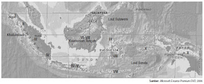 pembagian regionalisasi pembangunan di Indonesia