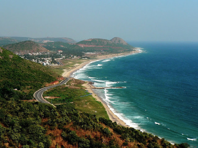 Port city of Vishakhapatnam