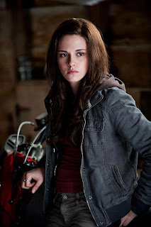 Bella Swan on motor bike