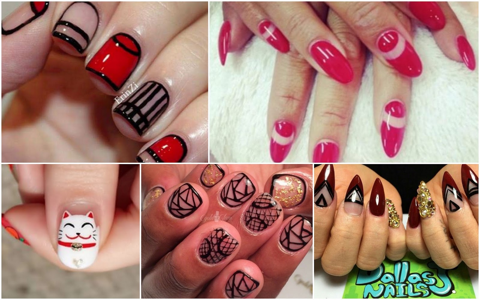 The Best Nail Art Spring 2015 - New York Fashion Week