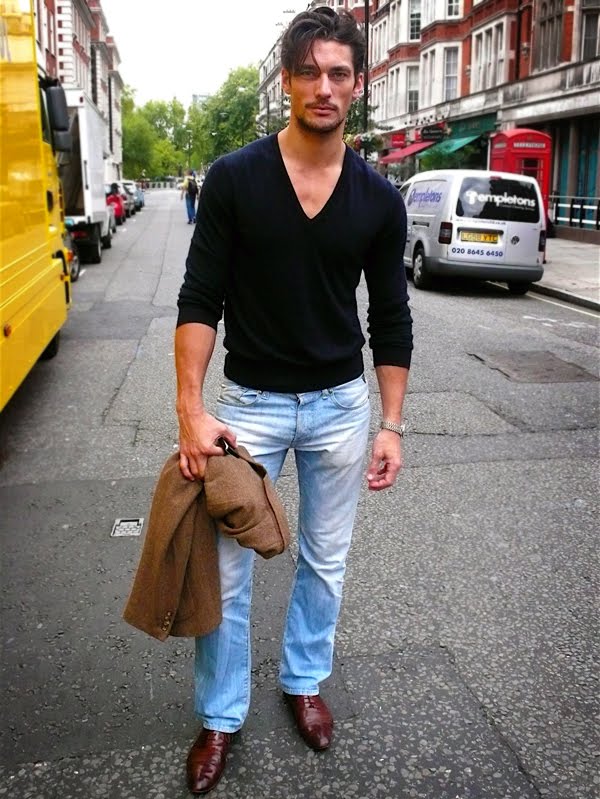 the man the body the david gandy we were early for the antonio berardi 