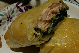  Herb Coated Salmon in Puff Pastry