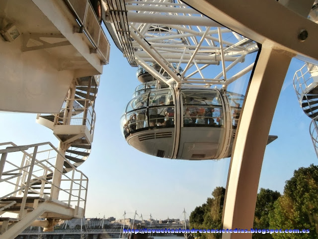 Cabina de la atracción del London Eye