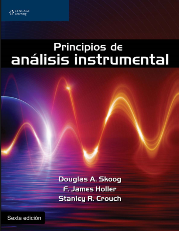 Libro de Principios de análisis instrumental, Skoog, Holler & Crouch, 6ed