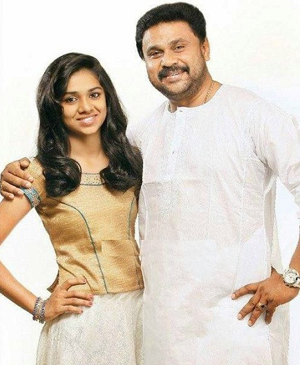 Dileep with his daughter 