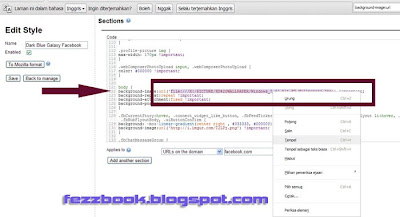 Cara Mengganti Background Facebook Transparant Dengan Photo Sendiri Di Chrome