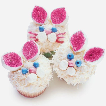 easter bunny cupcakes cake. easter bunny cupcakes