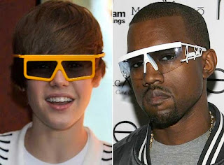 Justin Bieber and kanye west