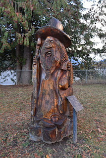 Hope British Columbia wood gnomes.