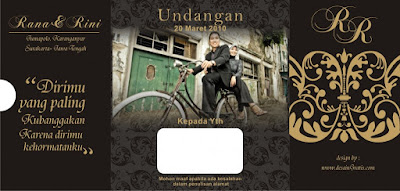 template undangan pernikahan cdr