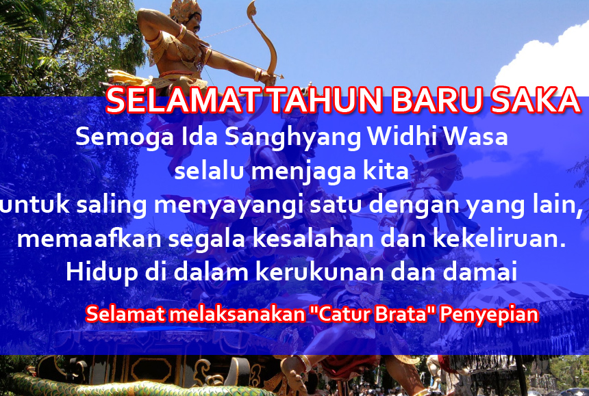 Gambar Kata-kata Selamat Nyepi Basa Bali