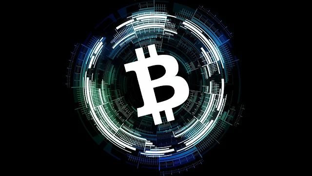 Plano de Fundo Logo Bitcoin