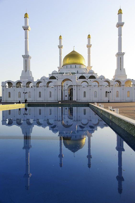 Exit Strategy - The Nur Astana Mosque, Astana, Kazakhstan