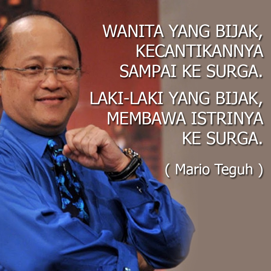 Quotes Mario  Teguh  Paling Populer 2020 GAMBAR KATA  BIJAK  