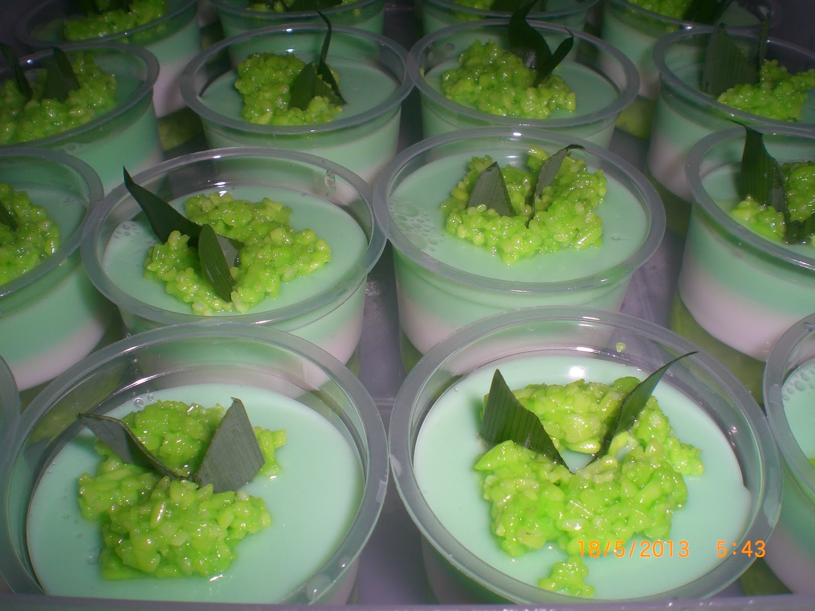 Dapur Mini Ati PUDING  TAPE  KETAN  HIJAU 