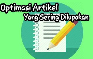 Optimasi artikel termudah